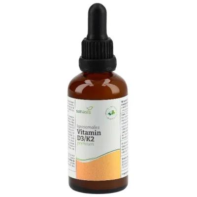 Sanasis witamina D3/K2 liposomalna wegańska 60 ml