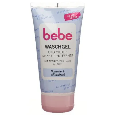 BEBE Wash Gel & Eye Makeup Remover Tb 150 ml
