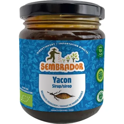 SEMBRADOR Organic Yacon Syrup Glass 250 g