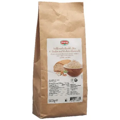 MORGA Whole Grain Bread Flour Mix 4-Seeds gf Organic 500 g