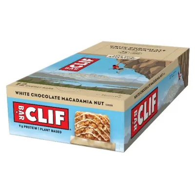 CLIF BAR White Chocolate Macadamia 12 x 68 g