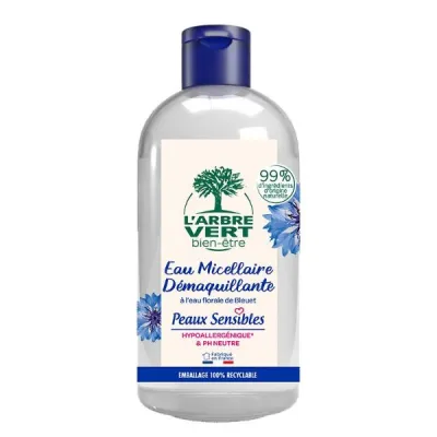 L'ARBRE VERT Micellar Water Sensitive Skin FR 500 ml