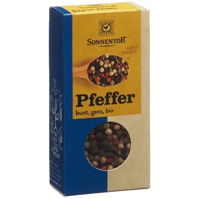 Sonnentor Kolorowa worek organiczny Whole Pepper 50 g