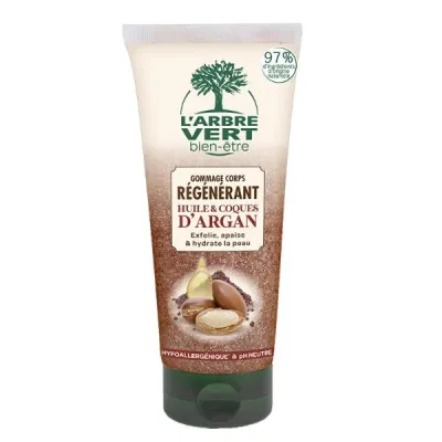 L'ARBRE VERT Body Scrub Argan FR Tb 200 ml