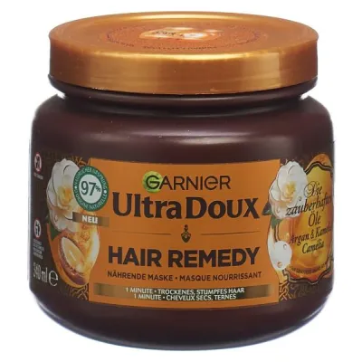 ULTRA DOUX Hair Remedy Mask Argan&Camelia 340 ml