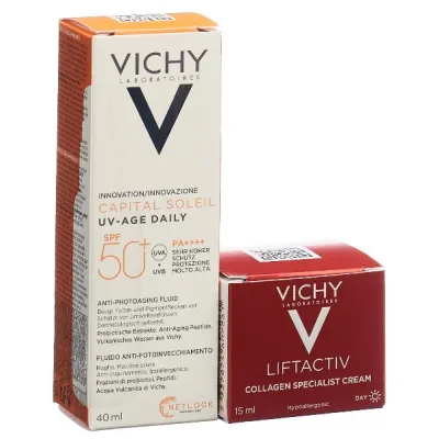 Vichy Capital Soleil UV Age +Lift CS15 ml Grey 40 ml