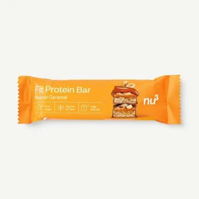 NU3 Fit Protein Bar Peanut Caramel 55 g