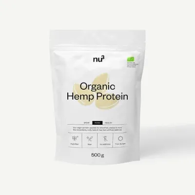 NU3 Organic Hemp Seed Protein 500 g