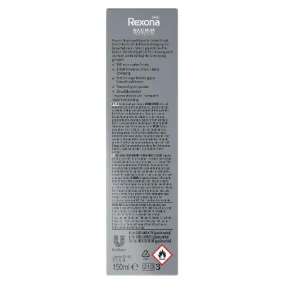REXONA Men Anti-Tr Max Deodorant Spray Cobalt Dry 150 ml