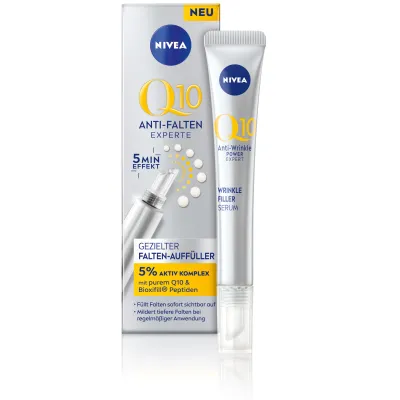 Nivea Q10 Експерт целенасочен пълнител за бръчки 15 ml