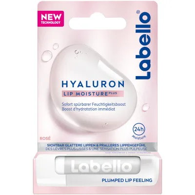 Labello Hyaluronische Lippenfeuchtigkeit plus Rosé 5,2 ml