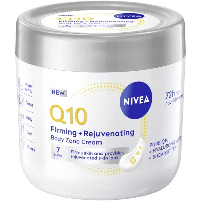 NIVEA Q10 Cuerpo Body Creme rejuveneciendo Pot 400 ml