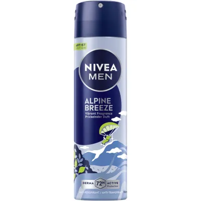 Nivea Men Alpine نسیم دئودورانت اسپری 150 میلی لیتر