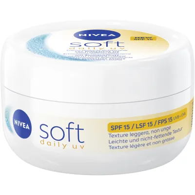 NIVEA Ылғалдандыратын жұмсақ сергітетін SPF15 200 мл