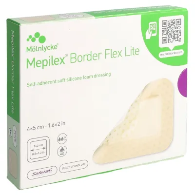 Mepilex (PI-APS) Border Flex Lite 4x5cm 10 stuks