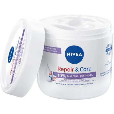 Nivea crema ges körp manos reparación y cuidado o p 400 ml