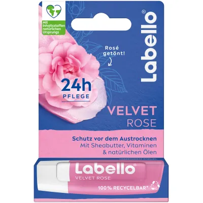 Labello天鹅绒玫瑰棒4.8 g
