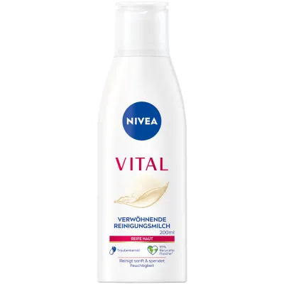 Nivea жизненоважно почистващо мляко 200 ml