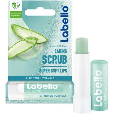 Labello Care Lip Scrub Aloe Vera Stick 4,8 g