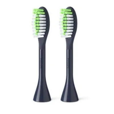 Philips One de Sonicare Bürstenk Mitt.Blau 2 Stk