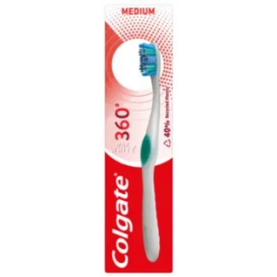 Colgate 360 ° սպիտակ փորձագետ ատամի խոզանակ միջին
