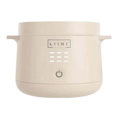 Liini draagbare babyvoeding warmer met batterij, beige