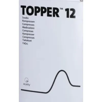 Topper 12 NW Compress 5x5cm niet-steriele 200 stuks