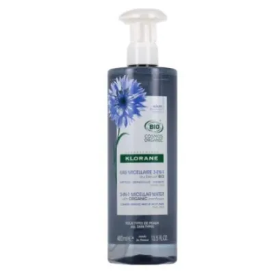 KLORANE Cornflower Micellar Water Set for Face & Eyes Organic