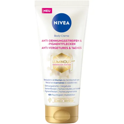 Nivea lum630 crema corporal anti-dehn y pigm 200 ml