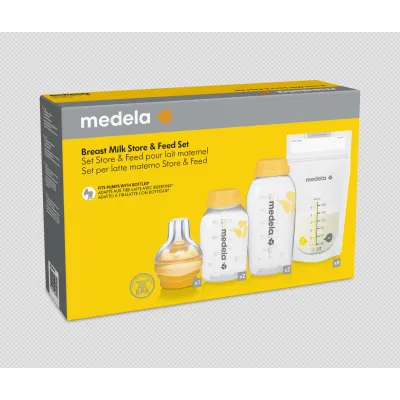 Medela կրծքագեղձի պահեստավորման եւ կերակրման հավաքածու