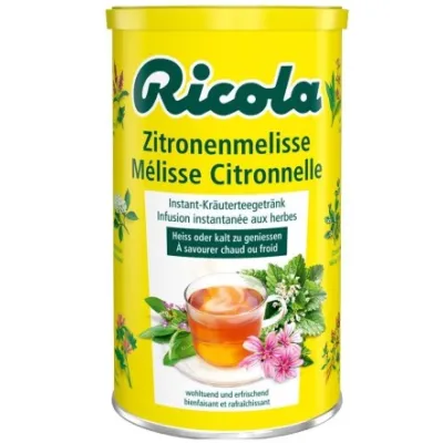 Ricola instant tea lemon balm