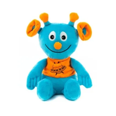 HABIBI PLUSH Blue/Orange Alien Bag