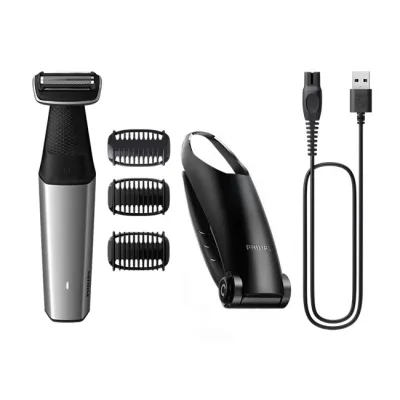 Philips Bodygroom Series 5000 Trimmer Qoşma Gümüş / Qara 3 ədəd