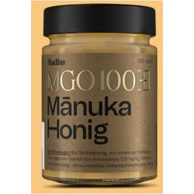 Madhu Manuka Honey Mga 100+ Glass 250 G