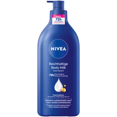 Nivea Rich Body Milk 625 ml Botol