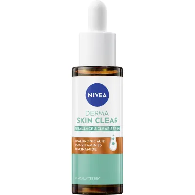 Nivea serum derma մաշկի պաշտպանություն եւ մաքրեք 30 մլ շիշ