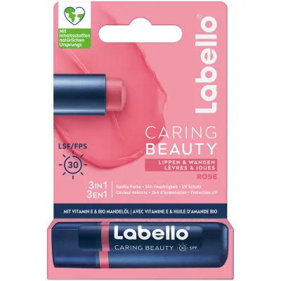 Labello Caring Beauty Rose Stick 4,8 g