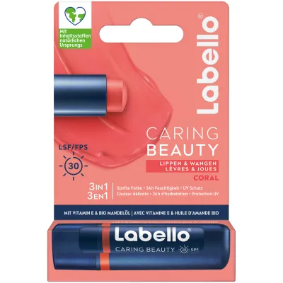 Labello Caring Beauty Coral Stick 4,8 g