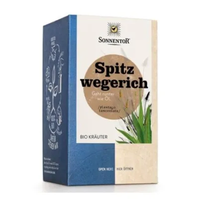 SONENNTOR SPITZWEGERICH BIO BTL 18 STK