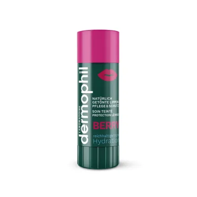 Dermophil Lipstick TINTED BERRY 4 G