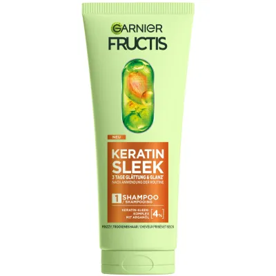 Fructis Sleek Shampoo Keratin 200 mL