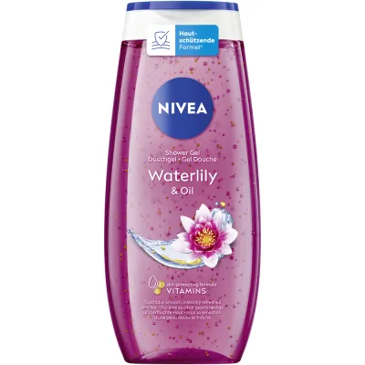 Nivea淋浴凝胶waterlily＆Oil 250毫升