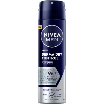 Nivea Men Deo Derma Kawalan Kering Semburan Maksimum 150ml