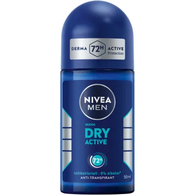 Nivea Men DEO Dry Active Roll-on (nuevo) 50 ml