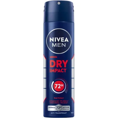 Nivea Men DEO Dry Impact Spray (s) 150 ml