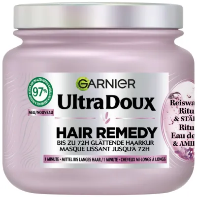 Ultra Doux 1 minuto Ritual de tratamiento para el cabello y fuerza 340 ml