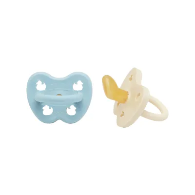 Hevea pacifier ខៀវ Hacifier ពណ៌ខៀវ 0+ M 2 Pcs