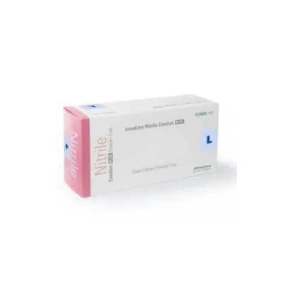Cosaline Uhs L Nitril Comf BL Puderf 200 Stk