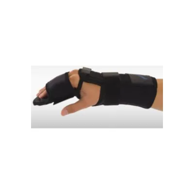 OMNIMED Intrins Plus 4-Finger Size S 13-15cm Right Black