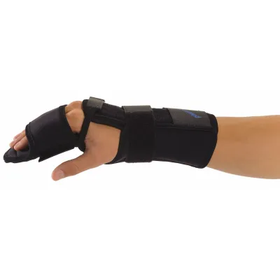 OMNIMED Intrins Plus 4-Finger Medium 15-17cm Right Black